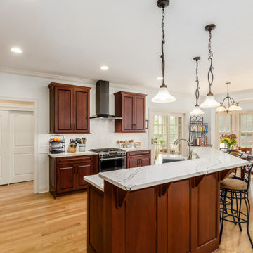 Traditional Kitchen Remodel Done in the Bozeman Door