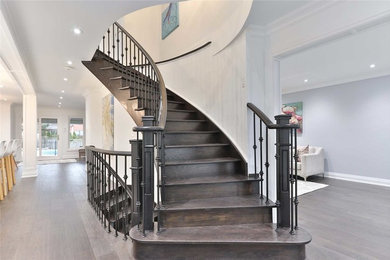 Large minimalist staircase photo in Philadelphia