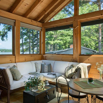 Log Homes & Cabins - Coventry Log Homes - Custom Craftsman #3