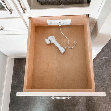 Bathroom In-Drawer Outlets