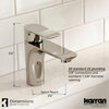 Karran KBF420 1-Hole 1-Handle Basin Faucet With Pop-up Drain, Chrome