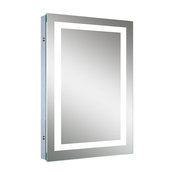 LED Bordered Illuminated Mirror