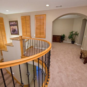 Ladera Ranch - Curved Railing Loft Addition