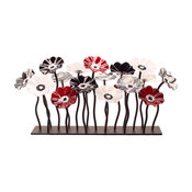 Black Cherry Garden Table Centerpiece