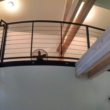 Ship's Ladder, Loft Cable Rail & Gate