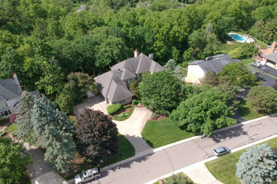 Design ideas for a large landscaping in Detroit.