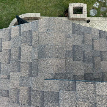 SUNSET BROWN - Ridge Cap & Shingle Detail