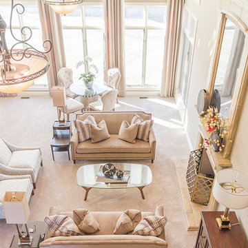 Elegant and Airy Living Room