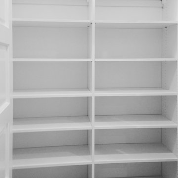 Inspired Spaces -Linen closet