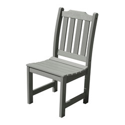 Highwood USA - Lehigh Side Chair, Coastal Teak - Outdoor Dining Chairs