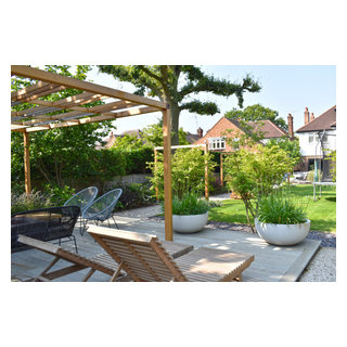 St Albans Family Garden - Contemporary - Garden - Hertfordshire - by ...