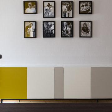 Casa di Silvia e Marco - ridefinizione della sala da pranzo, cucina e soggiorno