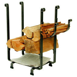 Transitional Firewood Racks by Enclume