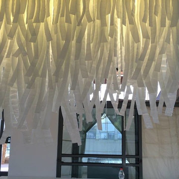 CUSTOM ART GLASS LIGHT FIXTURE