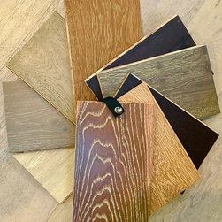 Just one of our many portable sample collections. - Hardwood Flooring