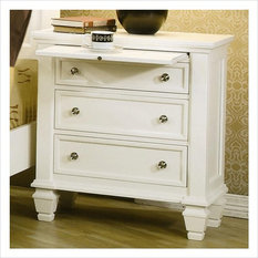 Coaster Classic Nightstand in White