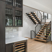 transitional stairway
