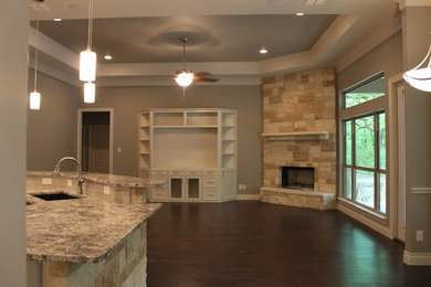 Family room - family room idea in Austin