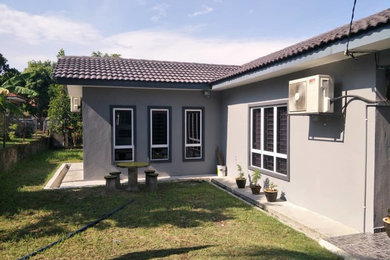 Example of a trendy exterior home design in Other