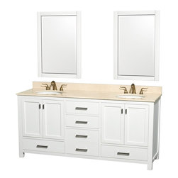 White Bathroom Vanities - Bathroom Vanities And Sink Consoles