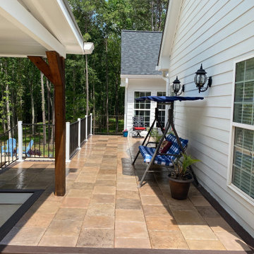 Monroe, Georgia Concrete Decking Deck Remodel