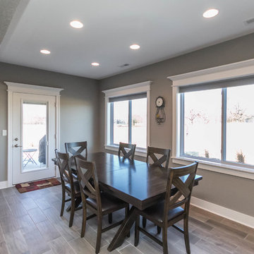 Contemporary/Transitional Gray Home