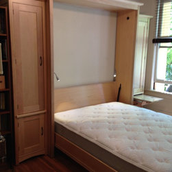 Sara and Andre's Wall Bed with Hidden Table - Murphy Beds