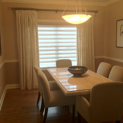 Hunter Douglas Pirouettes With Panels - Roman Shades