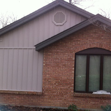 Crane SolidCore Insulated Board-n-Baton Vinyl Siding