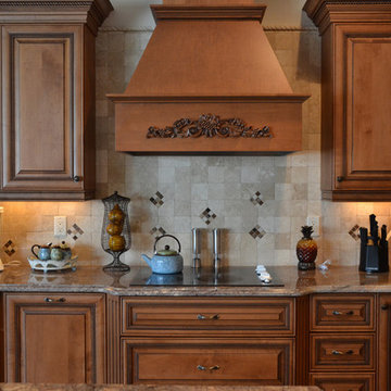 Granite Countertops & Wine Rack