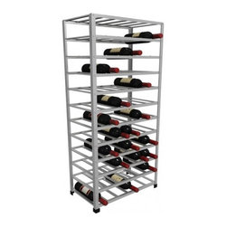 72 Bottle Metal Wine Racks (6 wide x 12 high) - Wine Racks