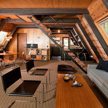 a frame cabin