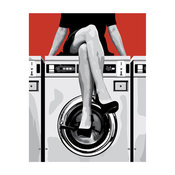 Robert Abbey Laundry Print Artwork, Small