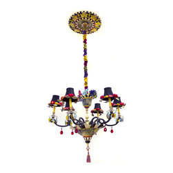 Dark Everlasting Chandelier - Large | MacKenzie-Childs - Chandeliers