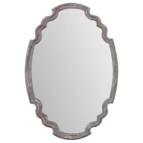 Beaumont Lane Aged Wood Mirror