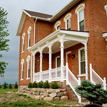 outside