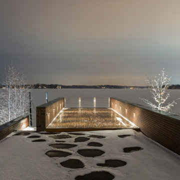 Lac La Belle - Modern Brick Lake Home with Boathouse