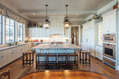 Example of a kitchen design in Houston