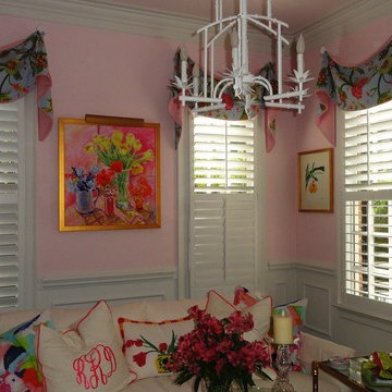 Soft valances on board or pole