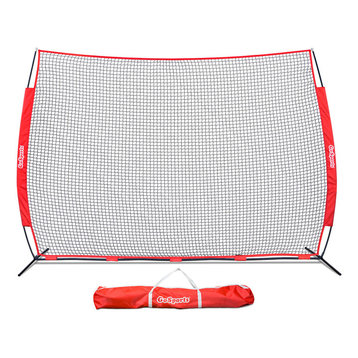 Foldable Sports Barrier Net, Includes Portable Case, 12'x9'
