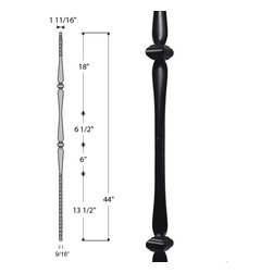 Gothic Iron Balusters - Products