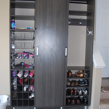 Garage and mudroom