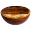 VidaXL Bowl Shaped Coffee Table Solid Reclaimed Wood With Steel Base