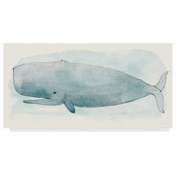 Sara Zieve Miller 'Sea Life V' Canvas Art, 24"x12"