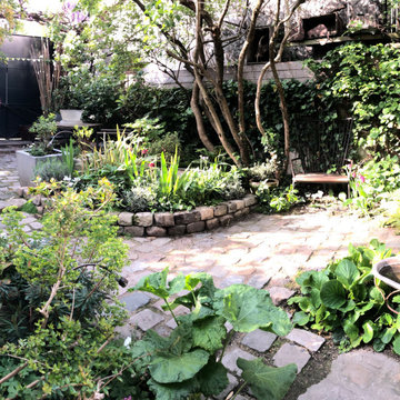 Aménagement paysager d'un jardin de ville à Malakoff...