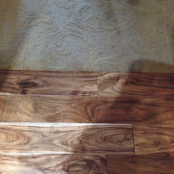 Irvine Acacia Wood Flooring & Tuftex Carpet