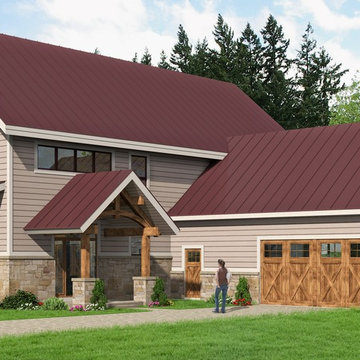 Sierra Model Timber Frame and SIPs Home – Ready For You To Buy Now!