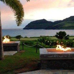 Fire Pit with CROSSFIRE&trade; Brass Burner - Fire Pits