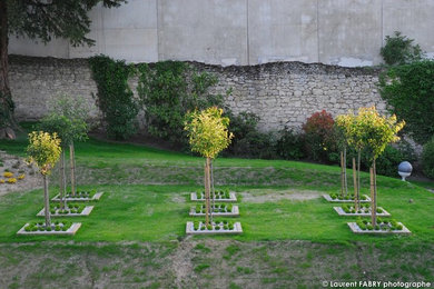 Jardin Feng Shui dans la région de Reims