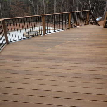 Brazilian hardwood deck